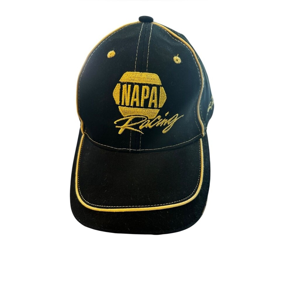VTG NAPA Racing Martin Truex Jr #56 Camo Adjustable Hat Cap NASCAR MWR Black